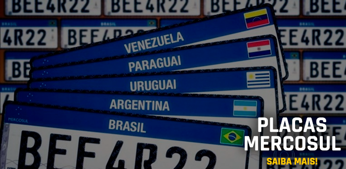 Auto Esporte - Placa única de veículos do Mercosul entra em vigor na  Argentina